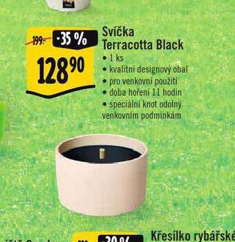 Albert Svíčka terracotta black nabídka
