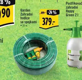Garden zahradní hadice se spojkami
