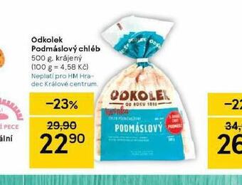 Tesco Odkolek podmáslový chléb nabídka