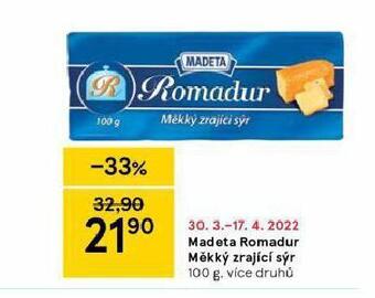 Tesco Romadur nabídka