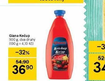 Tesco Giana kečup nabídka