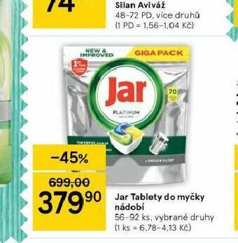 Tesco Jar tablety do myčky nabídka