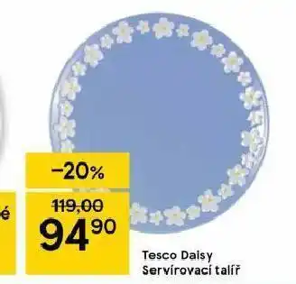 Tesco daisy servírovací talíř