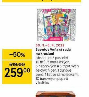 Tesco Voňavá sada na kreslení nabídka