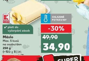 Kaufland Máslo nabídka