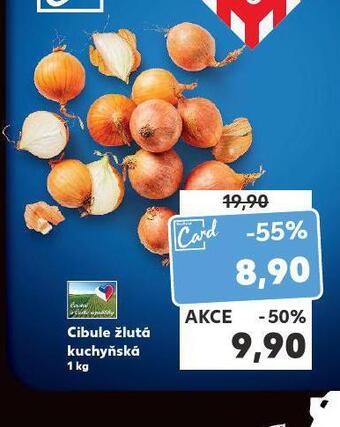 Kaufland Cibule žlutá kuchyňská nabídka