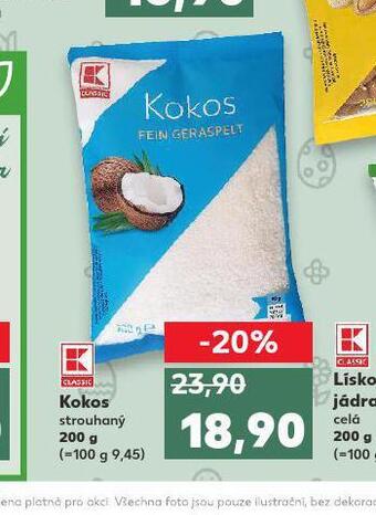 Kaufland Kokos strouhaný nabídka