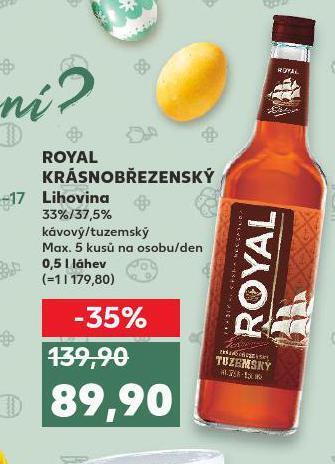 Kaufland Royal krásnobřezenský nabídka