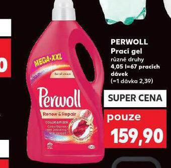 Kaufland Perwoll prací gel nabídka