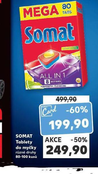 Kaufland Somat tablety do myčky nabídka