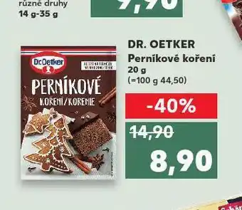 Kaufland Dr. oetker parníkové koření nabídka
