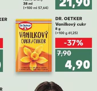 Kaufland Dr. oetker vanilkový cukr nabídka