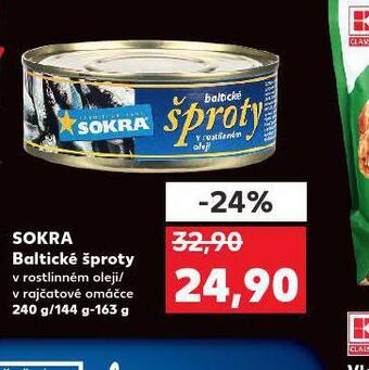 Sokra baltické šproty