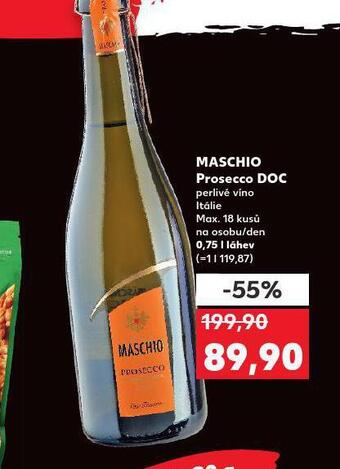 Kaufland Maschio prosecco doc nabídka