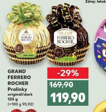 Kaufland Grand ferrero rocher pralinky nabídka