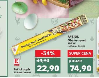 Kaufland Pečící papír nabídka