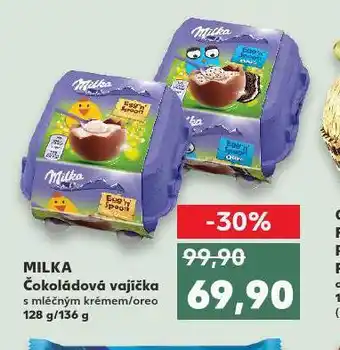 Kaufland Milka čokoládová vajíčka nabídka