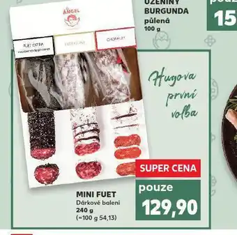 Kaufland Mini fuet dárkové balení nabídka