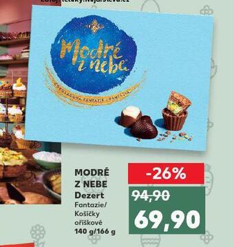 Kaufland Modré z nebe dezert nabídka