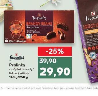 Kaufland Pralinky s náplní nabídka