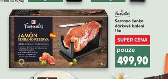 Kaufland Serrano šunka dárkové balení nabídka