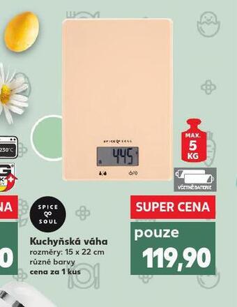 Kaufland Kuchyňská váha nabídka