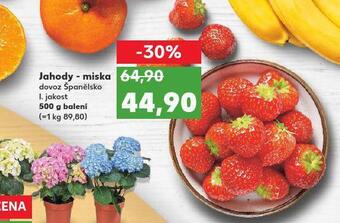 Kaufland Jahody nabídka