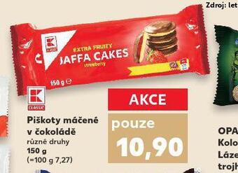 Kaufland Piškoty máčené v čokoládě nabídka