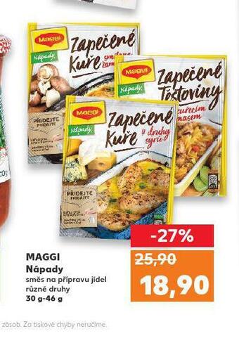 Kaufland Maggi nápady nabídka