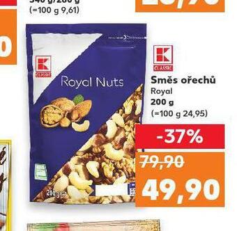 Kaufland Směs ořechů nabídka