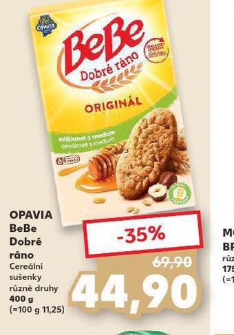 Kaufland Opavia bebe dobré ráno nabídka