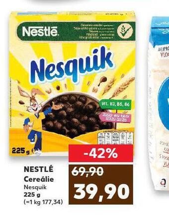 Kaufland Nestlé cereálie nabídka