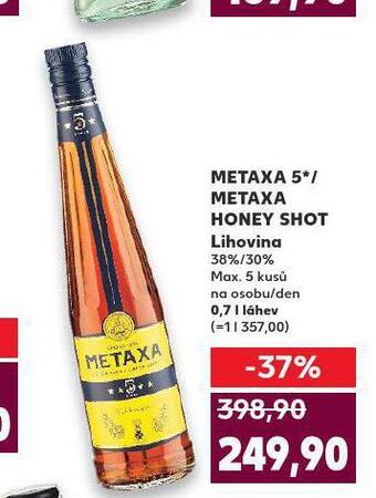Kaufland Metaxa 5* nabídka
