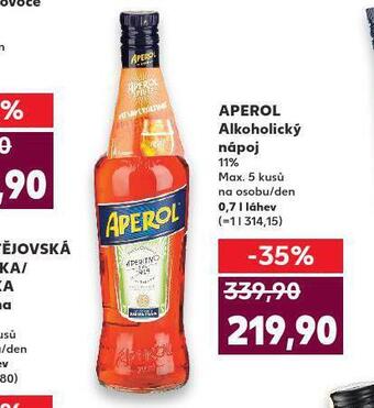 Kaufland Aperol nabídka