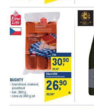 Makro Buchty nabídka