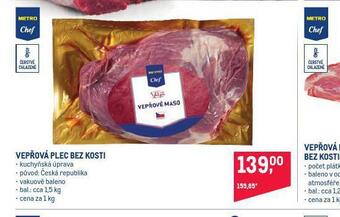 Makro Vepřová plec bez kosti nabídka