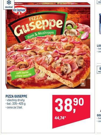 Makro Pizza guseppe nabídka