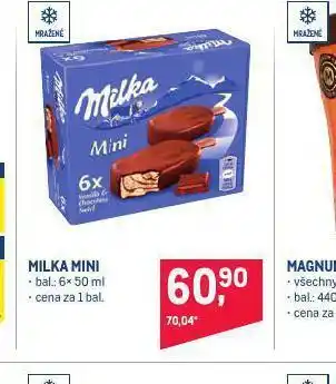 Makro Milka mini nabídka