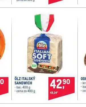 Ölz italský sandwich