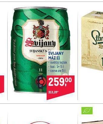 Makro Pivo svijanský máz 11 nabídka