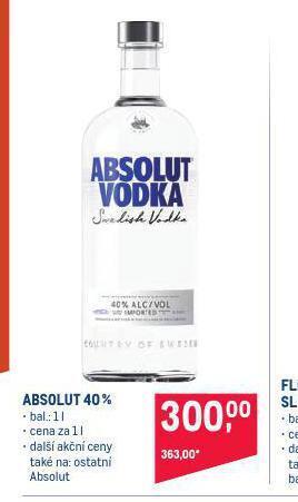 Makro Absolut 40% nabídka