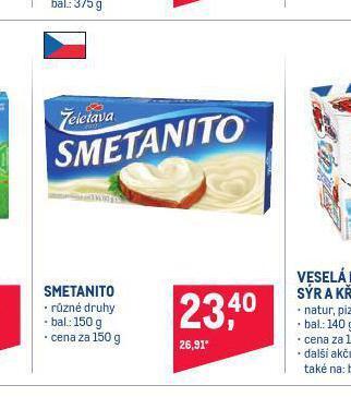 Makro Smetanito nabídka