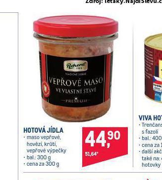 Makro Hotová jídla nabídka