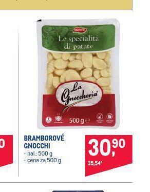 Makro Bramborové gnocchi nabídka