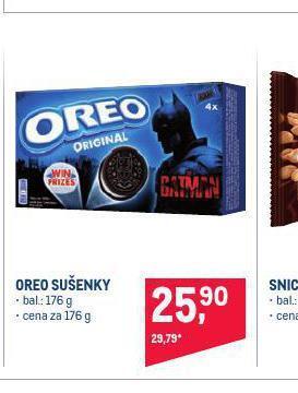 Makro Oreo sušenky nabídka