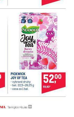 Makro Pickwick joy of tea nabídka
