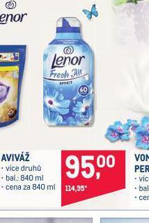 Makro Lenor aviváž nabídka