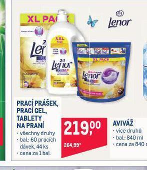 Makro Lenor prací prostředek nabídka