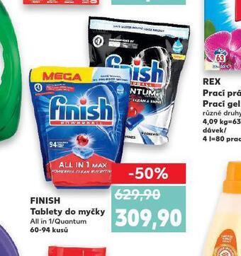Kaufland Finish tablety do myčky nabídka