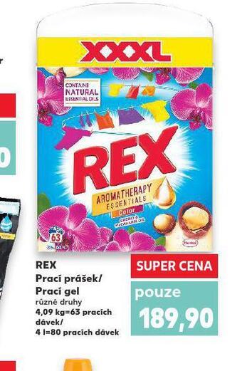 Kaufland Rex prací prostředek nabídka